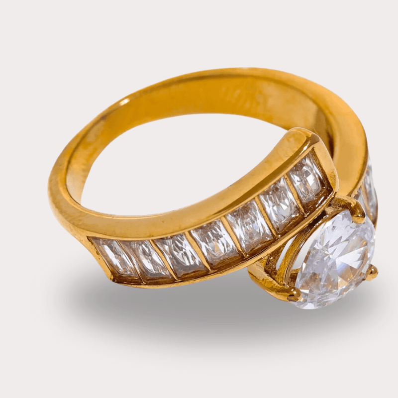 Anel Regulável Curvado - DELICATTA