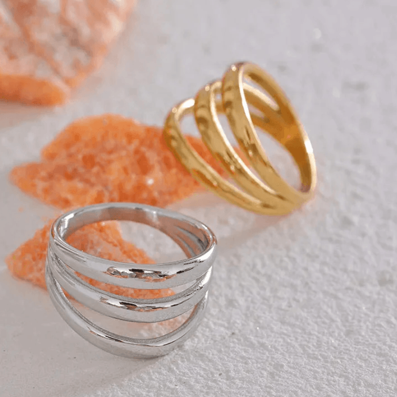 Anel Tiras Triplo - DELICATTA