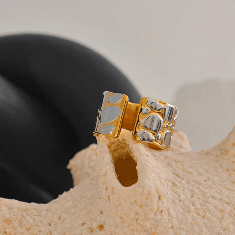 Anel Regulável Dupla Cor - DELICATTA