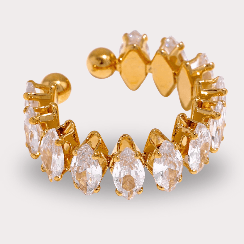 Anel com Zircônia Cúbica - DELICATTA